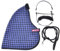 LarDen Hobby Horse Zubehör Set Harmony - Stalldecke, Halfter mit Fell, Führstrick | HANDGEFERTIGT | Große M | Steckenpferd - Blau, Stockpferd Set, Hobby Horsing Pferd, Spielzeug Kinder, Spielpferd