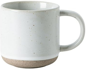 Treer Tazza Colazione in Ceramica, 150 ml Tazza da caffè Tazze Colazione Tazza Ceramica, Tazze Cappuccino, Tazza The, Tazza caffè, Latte, Bevanda, Acqua (Crema,1 Pezzo)