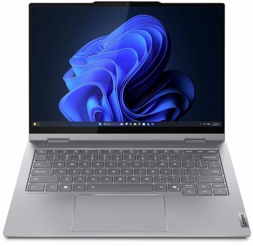 Lenovo ThinkBook 14 G5 IAU 21SQ0002US 14 Touchscreen Convertible 2 in 1 Notebook - WUXGA - Intel Core Ultra 7 255U - 16 GB - 512 GB SSD - English (US) Keyboard - Luna Gray - Intel Chip - 1920 x 1200
