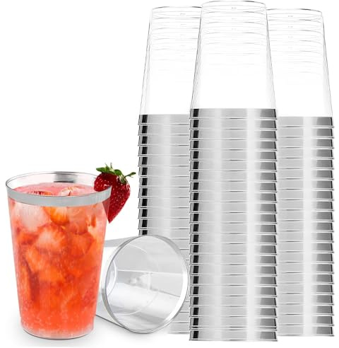 30 Stück Becher aus Kunststoff, Wiederverwendbare