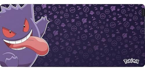 Razer Gigantus V2 XXL Pokémon Gengar - Soft gaming mouse mat for speed and control - Textured micro-weave surface - Thick rubber foam - Anti-slip base - 940 x 410 x 3mm | Pokémon Gengar