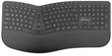 MediaRange Keyboard Home/Office Rf Wireless Qwertz German Black, MROS279