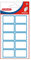 Herlitz 837039 Tiefkühletikett 32 x 24 mm, selbstklebend, 50 Stück