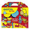 GIOTTO be-bè Giotto 462900 Be-Be Soft Modellierknete mit 3 Dosen Teig und 6 Formen, farbig sortiert