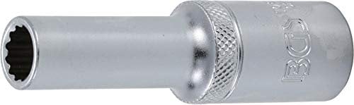 BGS 10680 | Llave de vaso 12 caras, larga | entrada 12,5 mm (1/2) | 10 mm