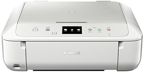 Canon Pixma MG6851 Tintenstrahl-Multifunktionsgerät (Drucken, Scannen, Kopieren, 5 Separate Tinten, 19,1cm (7,5 Zoll) Touchscreen, WLAN, Print App, Duplex, 4.800 x 1.200 DPI) weiß