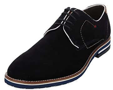 Salamander Herren Vasco Schn rhalbschuhe, Blau Dunkel, 45 EU