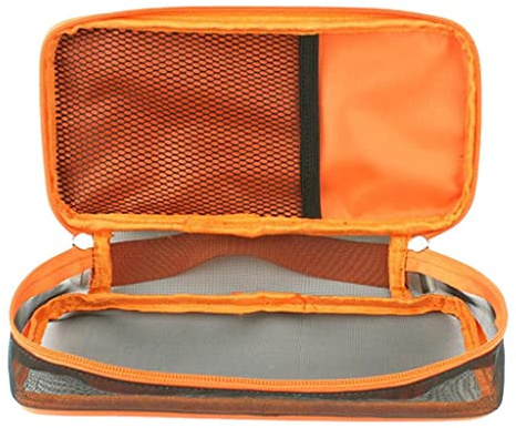 perfk Cutlery Storage Bag Camping Hiking Tableware Chopsticks Organizer