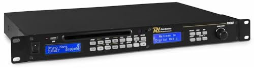 Power Dynamics PDC60 DAB+ und FM Tuner und Media Player mit CD und USB