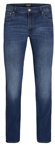 JACK & JONES Herren Jjitim Jjoriginal Am 814 Plus Noos Hose, Blau (Blue Denim Blue Denim), 52W 32L EU