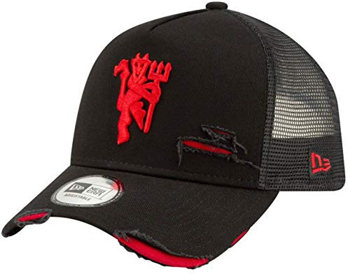 New Era Mesh Trucker Cap - Distressed Manchester United