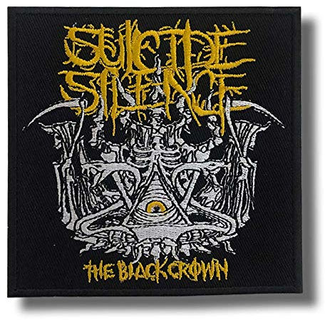 Suicide Silence Patch zum Aufbügeln, bestickt