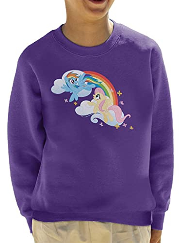 My Little Pony Rainbow Cloud Fluttershy Kid's Sweatshirt