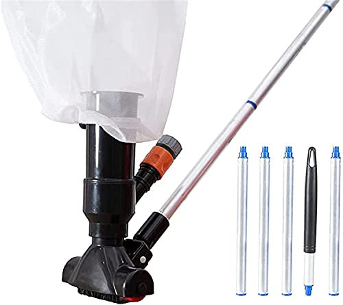 GJXJY Aspiratore Piscina Fuori Terra Nessuna Batteria Necessaria, Kit Pulizia Piscina Interrata Aspirafango Piscina, Accessori Piscina Aspirapolvere Piscina Skimmer