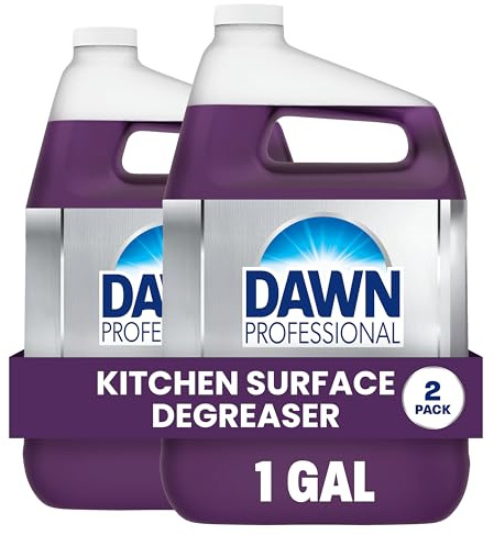 P&G Professional DAWN Kitchen Surface Degreaser - 1 GAL (Case of 2) - For Removing Grease Found in Commercial Kitchens & Food Service (Packaging May Vary)
