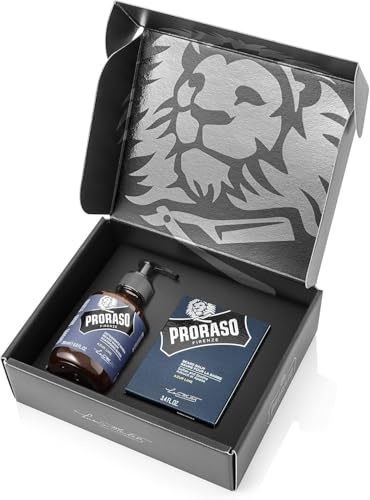 Proraso Azur Lime Bartpflege-Set, Bartshampoo & Bartbalsam, 2-teilig