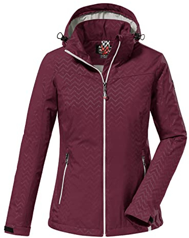 Killtec Damen Kos 176 Wmn Sftshll Jckt Softshelljacke mit abzippbarer Kapuze