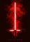 Displate Offiziell Star Wars MetallPoster Magnetische Befestigung Inklusive Lizenziert Bilder Hochwertiges Poster Star Wars - Lightsabers - Kylo Ren Poster 45 cm x 32 cm