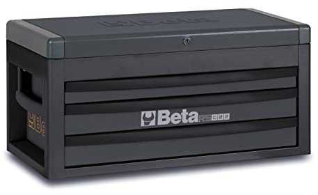 Beta RSC22 3 Drawer Portable Tool Chest/Top Box - Anthracite Grey