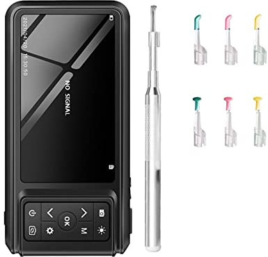 Wireless Endoscope 4.5 Inches Screen 1080P HD Ear Scope Endoscope Ear Cleaner 3.9mm Digital Otoscope With 2500mAh Rechargeable Battery 16GB SD Inspection Mirrors Measuring Tools