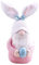 NCQiFei Ostern Deko Wichtel Handgemachte, Plüsch Osterhasen Zwerg, Frühlingdeko Handgemachte Osterpuppe Geschenke Osternschmuck, Hase Deko Tischdekoration, Decorations Innen Draußen (3-b)