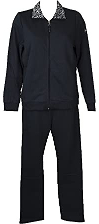 Campagnolo Tuta completo tempo libero donna felpa invernale con zip DYNAMIC F.LLI articolo 8Q76956, N965 Blu/Blu, M