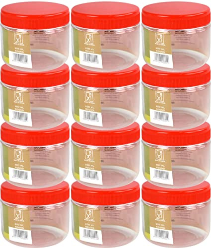 P.E.T. Jars, Food safe, Clear Food Storage Containers. (4x 200ml 3pk)
