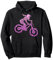 Downhill Mountainbike Biker MTB Mädchen Kinder Damen Pullover Hoodie