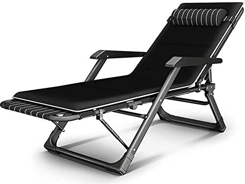 Zero Gravity Lounge Chair, Zero Gravity Chairs, klappbar, gepolstert, klappbarer Strandstuhl für den Außenbereich, leicht, verstellbar, atmungsaktiv, Liegestuhl, Gartenterrasse, für Strand, Pool,