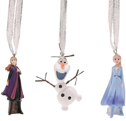 Disney Christmas by Widdop and Co Hängeornamente, Eiskönigin, 3 Stück