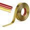 KEQKEV Bande d'angle en vinyle, bande décorative, déchirer et coller, auto-adhésif flexible, protecteurs d'angle, protecteurs de bord de meuble(Or)
