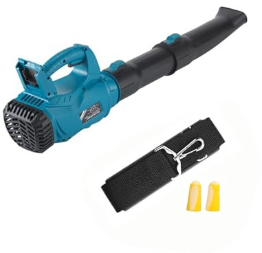 Cordless Leaf Blower for Makita 18V Battery,180MPH Battery Powered Blower,6 Speeds Electric Handheld Leaf Blower for Snow Blowing & Lawn Care