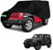 Autoabdeckung, wasserdichte Autoabdeckung für Jeep Wrangler 2 Tür Anti UV Outdoor Indoor Auto Abdeckplane für CJ, YJ, TJ und JK 2 Tür Auto Ganzgarage Abdeckplane Winter Sommer Allwetter Abdeckung