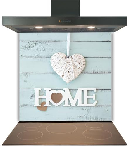 Printed Toughened Glass Splashback for Kitchen, Tempered Heat Resistant Glass Splashbacks for Cookers (Design 2012, 60 x 70cm)