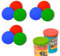 VELVET LONDON 6pcs Tin Can Covers | Lids Fits Standard Size | Food & Dog Tin Covers | Plastic Can Tops (6)