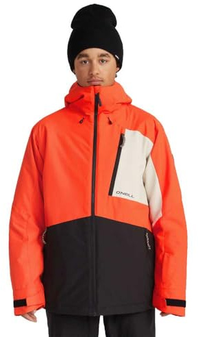 O´NEILL Hammer Block Snow Jacket Paprika Flame Colour Block - M
