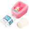 Toddmomy Unisex Tiny Water Dispenser Mini Water Dispenser Simulated Home Appliance Pretend Model Home Appliance Model Unisex present Pink Plastic