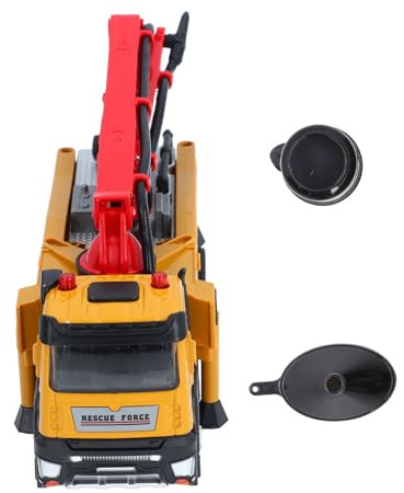 1:32 Scale Alloy Concrete Truck, Camion Pompe A Beton Functions, Kids, Improve Coordination Construction Vehicle Model, Camion Pompe A Beton with Details and