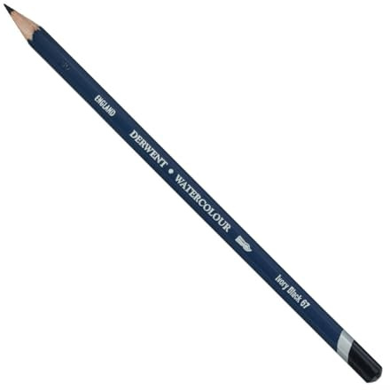 Derwent 67 Watercolour Pencil - Ivory Black