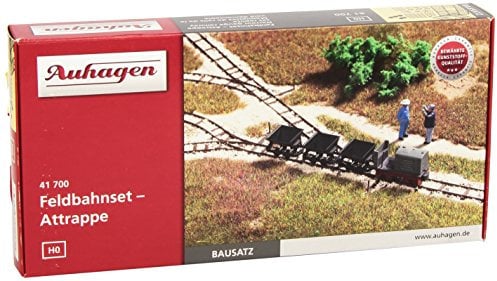 Auhagen 41700 - Feldbahnset - Attrappe, Modelleisenbahn Zubehör