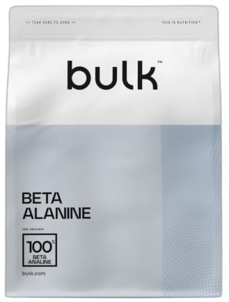 Bulk Beta Alanin Pulver, Aminosäure, 100 g, 25 Portionen, Verpackung Kann Variieren