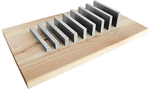 PAULIMOT Parallelunterlagen-Set 18-teilig Länge 100 mm, Breite 4 mm