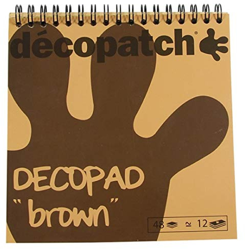 Décopatch Decopad - Brown Papers, 1x15x16cm