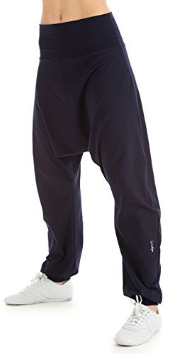 WINSHAPE Damen Haremshose Wh7 Trainingshose, Night Blue, L EU