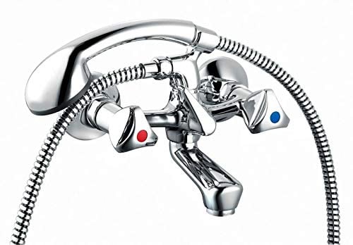 Zweigriff Wannenarmatur classic-line 105 - mit Brausegarnitur