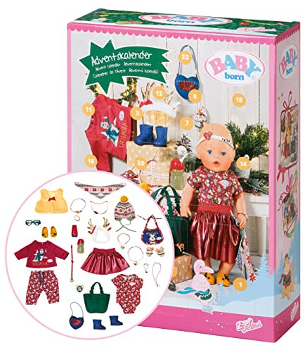 BABY born 826713 Adventskalender, bunt