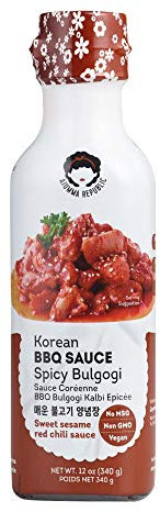 Ajumma Republic Lot de 2 sauces coréennes pour barbecue