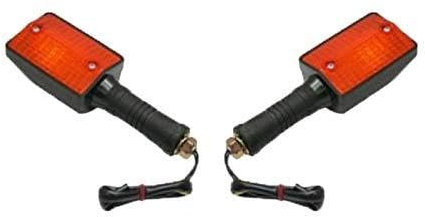 JMP Kunststoff Blinker vorne für Yamaha DT50 DT80 DT125 RD350 XT350 XT550 XT600