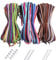 EACHPT Leather Laces & Cord, Suede Material, 60 Colors, DIY Bracelets & Jewelry (2.6mm)