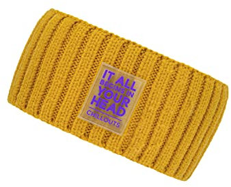 CHILLOUTS Zoe Headband - warmes Stirnband - pinkes Winterstirnband